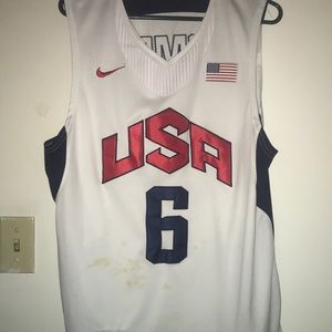 Lebron James 2012 Team USA Jersey